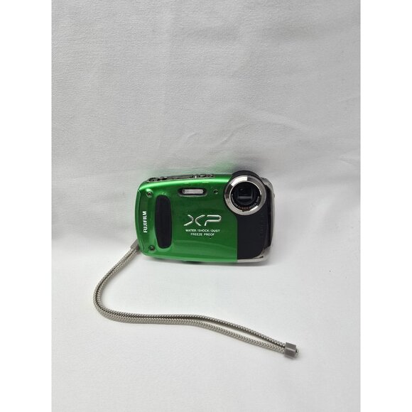 Fujifilm FinePix XP50 Waterproof Digital Camera Green Tested & Working - Picture 4 of 17